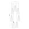 Z-Lite Farrell 7 Light Chandelier, 18in. W x 13.75in. H, Modern Gold 3043P7-7R-MGLD - alternate 7